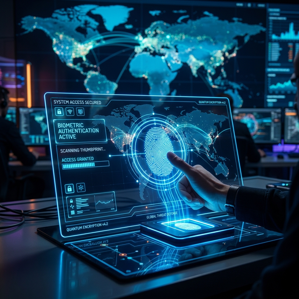 Biometric & RFID Scan Security